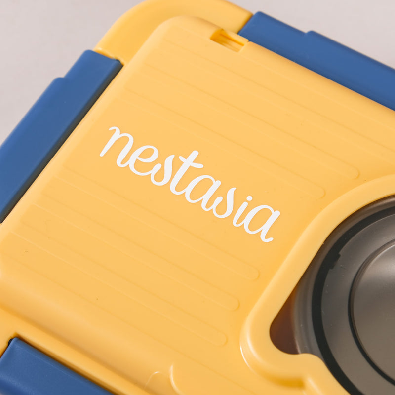 2-Grid Insulated Stainless Steel Bento Box Blue