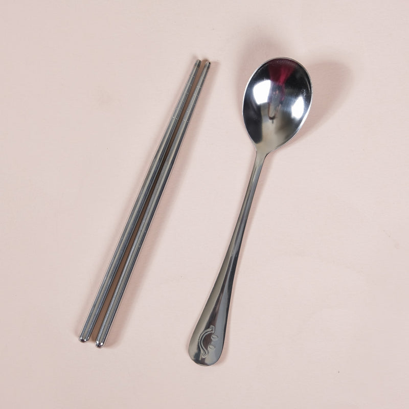 2-Grid Insulated Stainless Steel Bento Box Blue