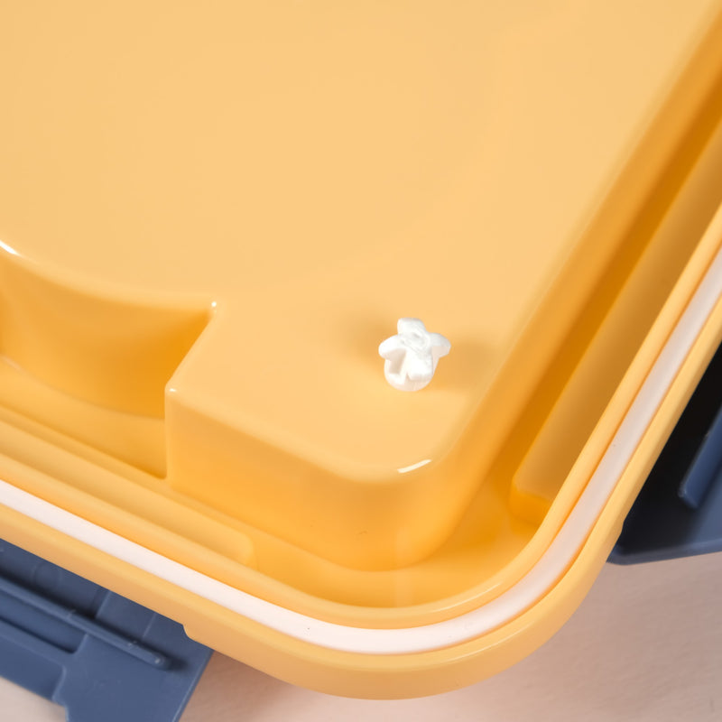 2-Grid Insulated Stainless Steel Bento Box Blue