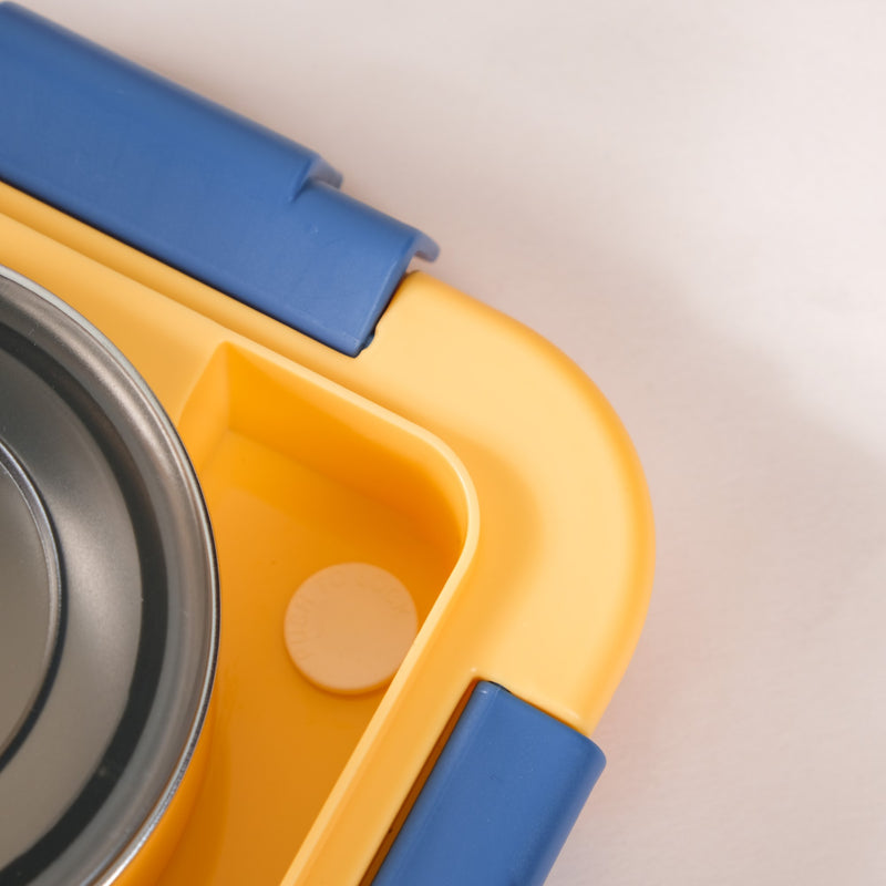 2-Grid Insulated Stainless Steel Bento Box Blue