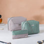 Trendy Travel Pouch Set of 3 Green