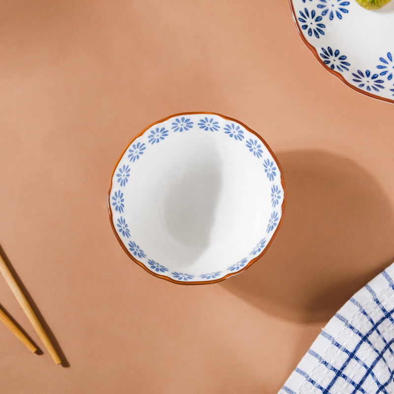 Daisy Bowl S 300 ml - Bowl,ceramic bowl, snack bowls, curry bowl, popcorn bowls | Bowls for dining table & home decor