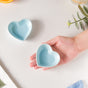 Heart Plate Set of 2 - Serving plate, small plate, snacks plates | Plates for dining table & home decor