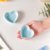 Heart Plate Set of 2 - Serving plate, small plate, snacks plates | Plates for dining table & home decor