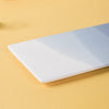 Ombre Tray Grey - Ceramic platter, serving platter, fruit platter | Plates for dining table & home decor