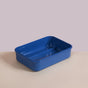 Stainless Steel Lunch Box With Compartment Blue