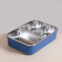 Stainless Steel Lunch Box With Compartment Blue