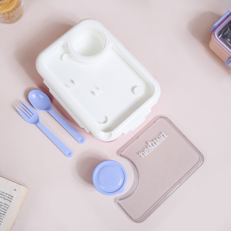 Heat Insulated Lunch Box For Kids Pink