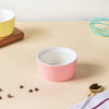 Playful Pink Textured Pudding Bowl