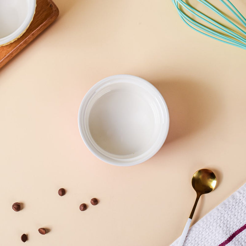 Playful Pink Textured Pudding Bowl
