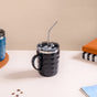 Stainless Steel Insulated Coffee Mug Black 400ml