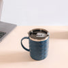 Double Walled Stylish Travel Mug Blue 400ml