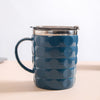 Double Walled Stylish Travel Mug Blue 400ml