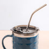 Double Walled Stylish Travel Mug Blue 400ml