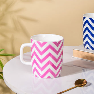 Striped Mug- Mug for coffee, tea mug, cappuccino mug | Cups and Mugs for Coffee Table & Home Decor