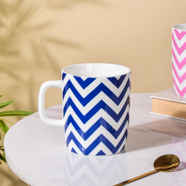Striped Mug- Mug for coffee, tea mug, cappuccino mug | Cups and Mugs for Coffee Table & Home Decor