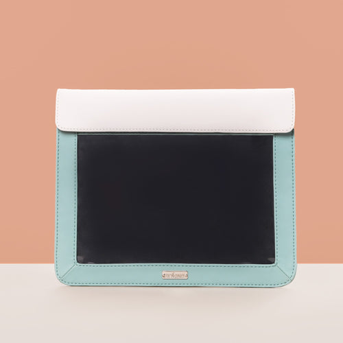 Multi-Use Vegan Leather Travel Bag Set Of 4 Turquoise