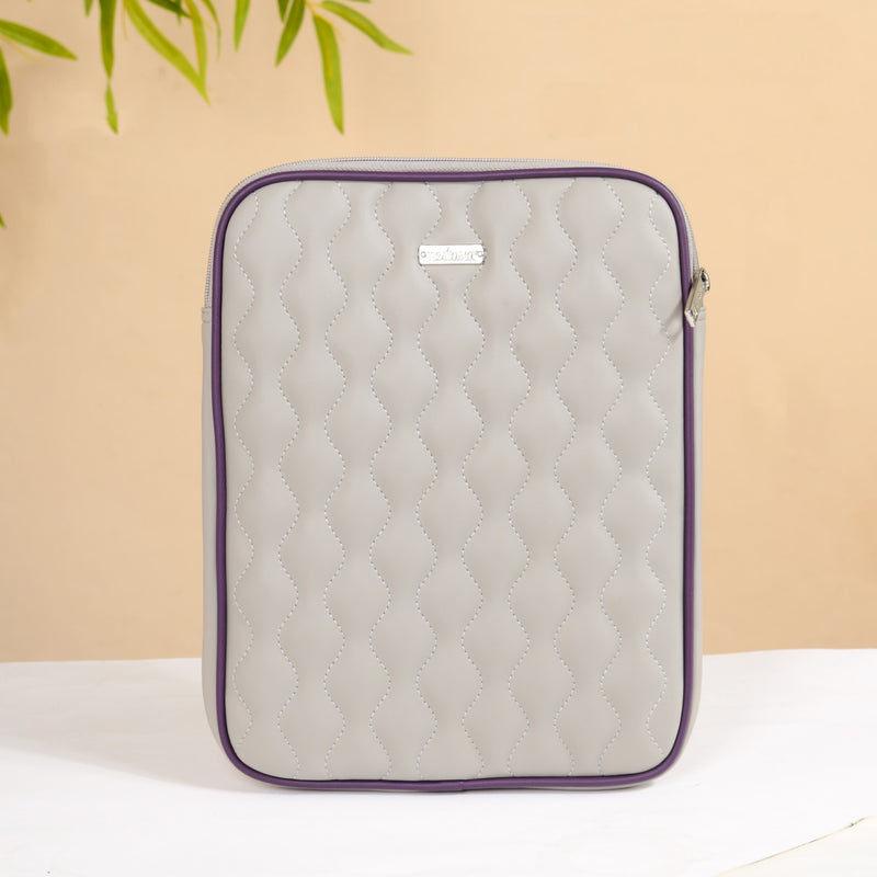 Premium Vegan Leather iPad Cover Grey