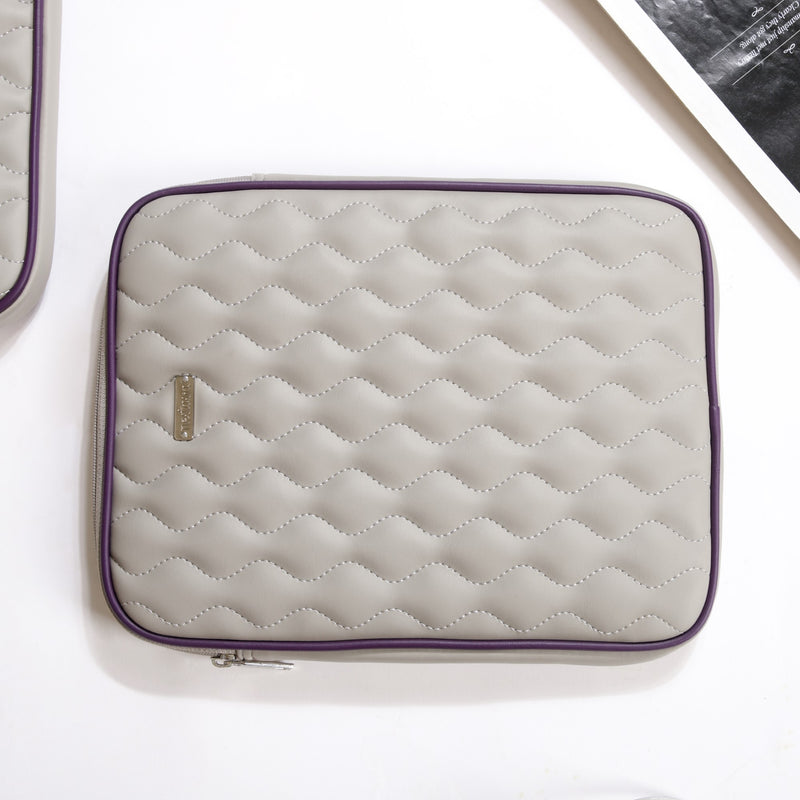 Premium Vegan Leather iPad Cover Grey