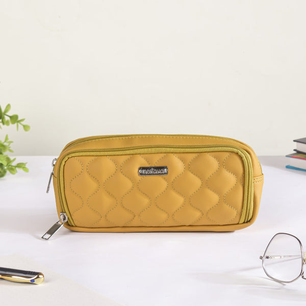 Pencil Pouch Case Yellow