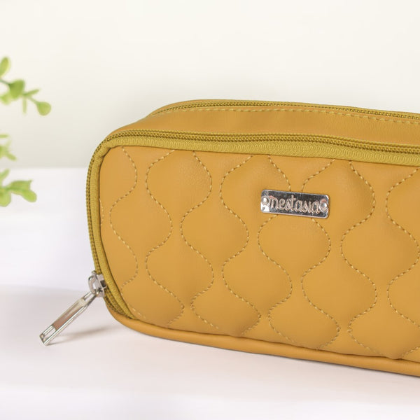 Pencil Pouch Case Yellow