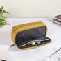 Padded Pencil Case Yellow