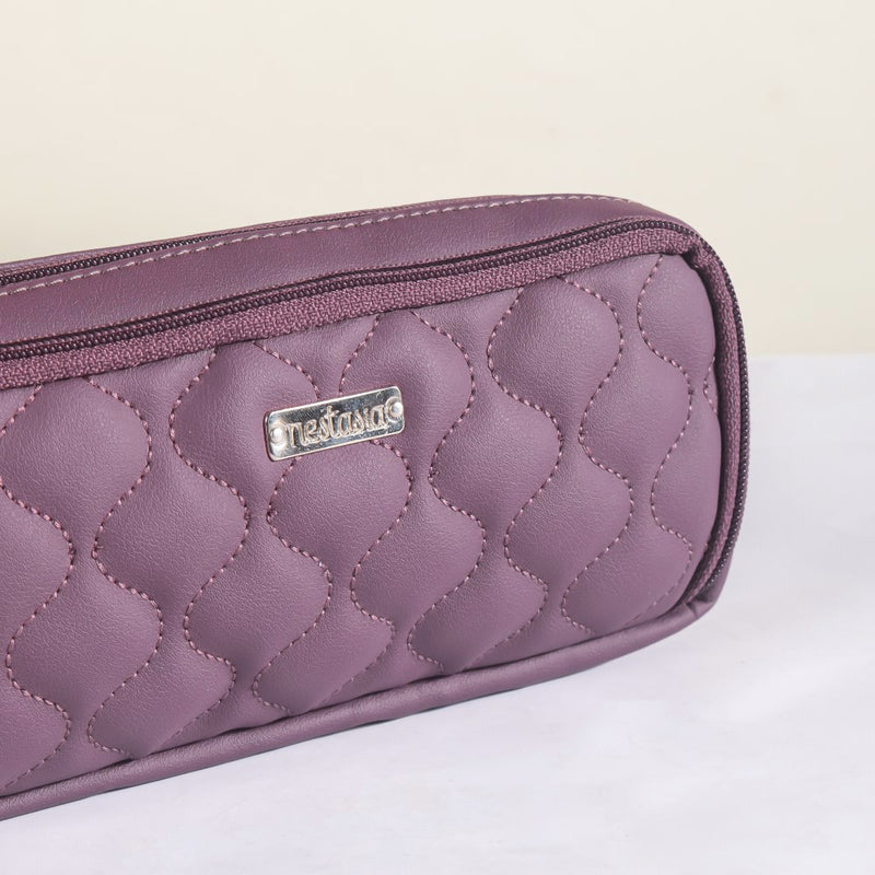 Padded Pencil Case Purple