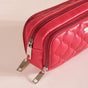 Quilted Stationery Bag Red