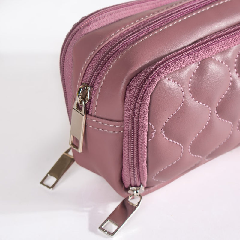 Cushioned Pencil Storage Pouch Pink