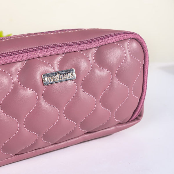 Cushioned Pencil Storage Pouch Pink