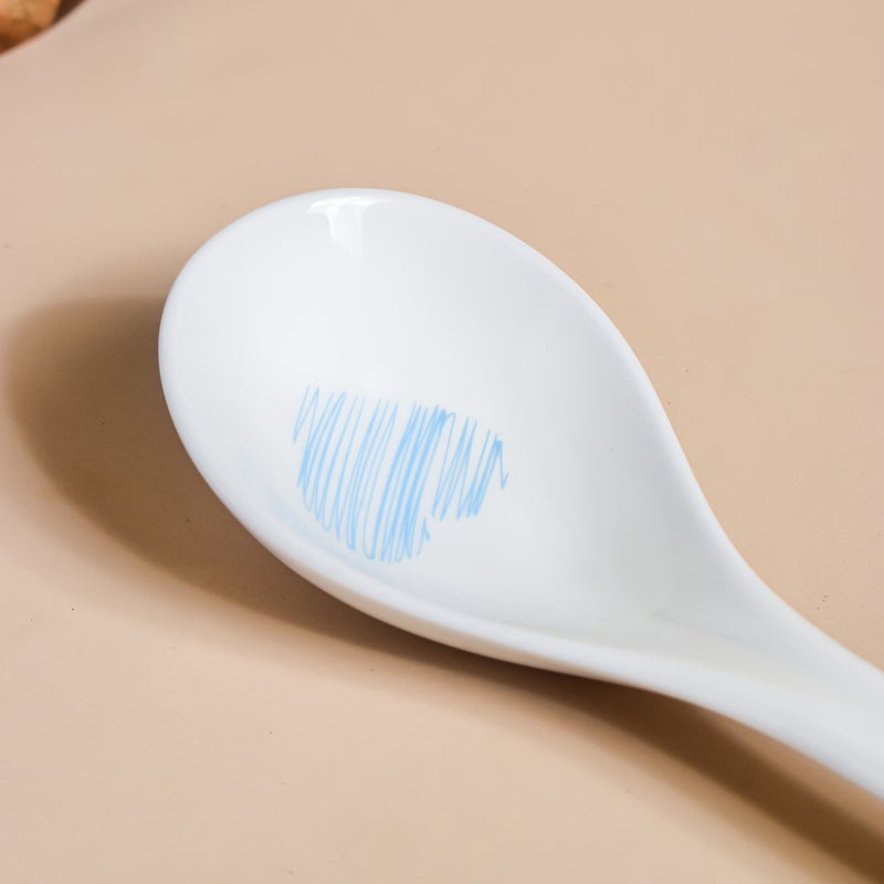 Blue Heart Serving Spoon