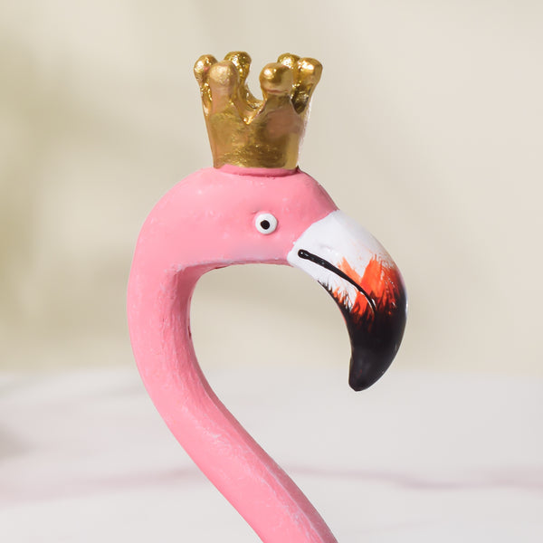 Royal Flamingo Decor - Showpiece | Home decor item | Room decoration item