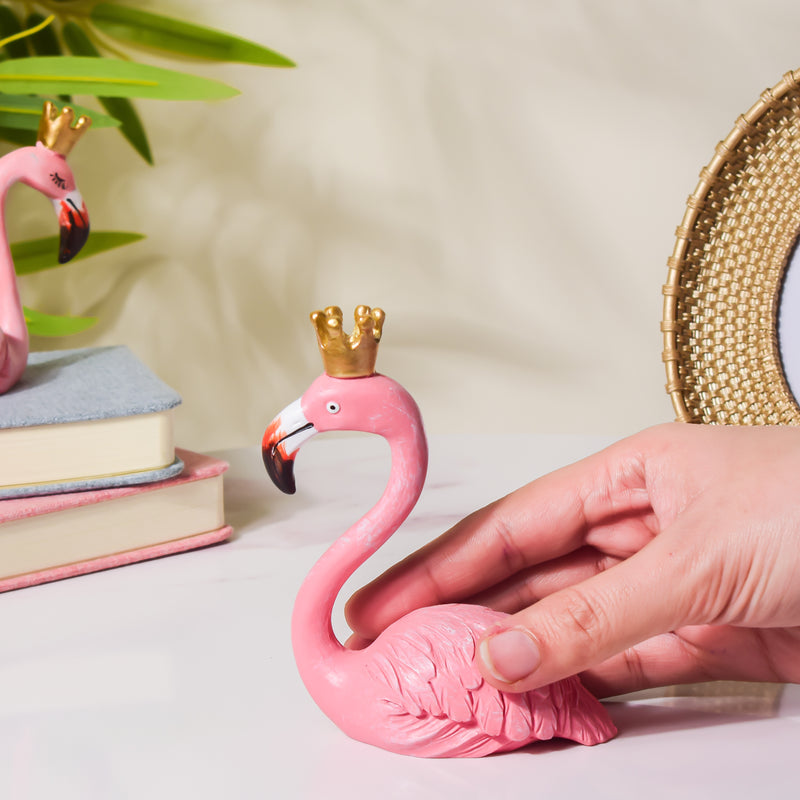 Royal Flamingo Decor - Showpiece | Home decor item | Room decoration item