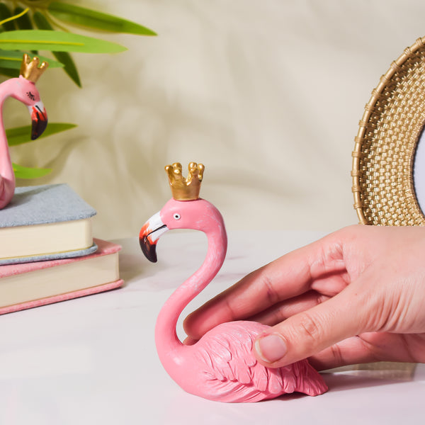 Royal Flamingo Decor - Showpiece | Home decor item | Room decoration item