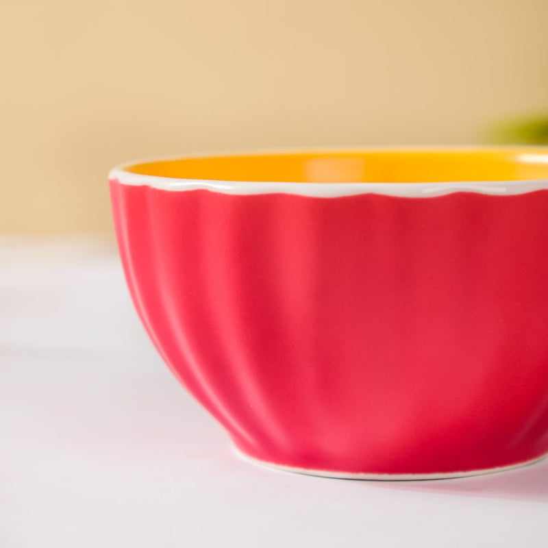 Chrome Side Bowl 300 ml - Bowl,ceramic bowl, snack bowls, curry bowl, popcorn bowls | Bowls for dining table & home decor
