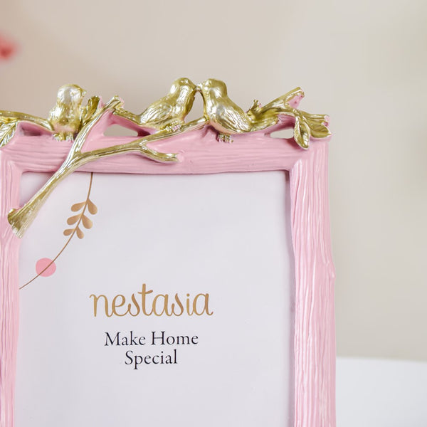 Nestling Birds Photo Frame Pink - Picture frames and photo frames online | Home decoration items