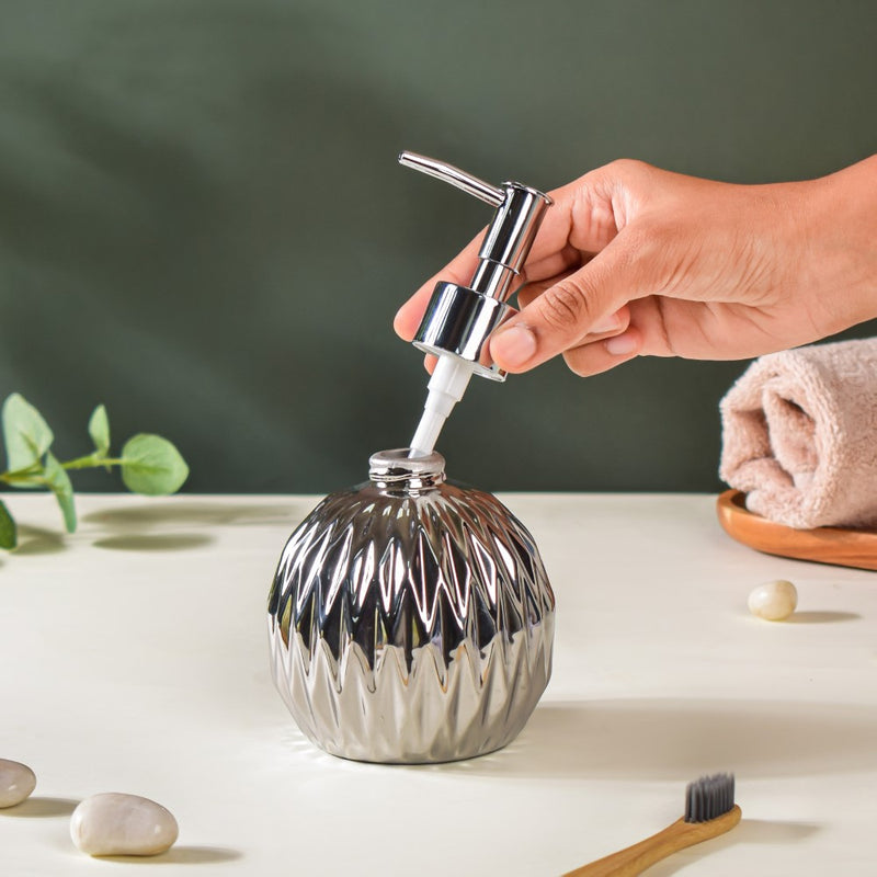 Metallic Soap Dispenser