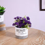 Circular Plant Pot - Artificial flower | Home decor item | Room decoration item