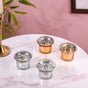Shiny Tea Light Holder Set of 2 - Candle holder | Room decor