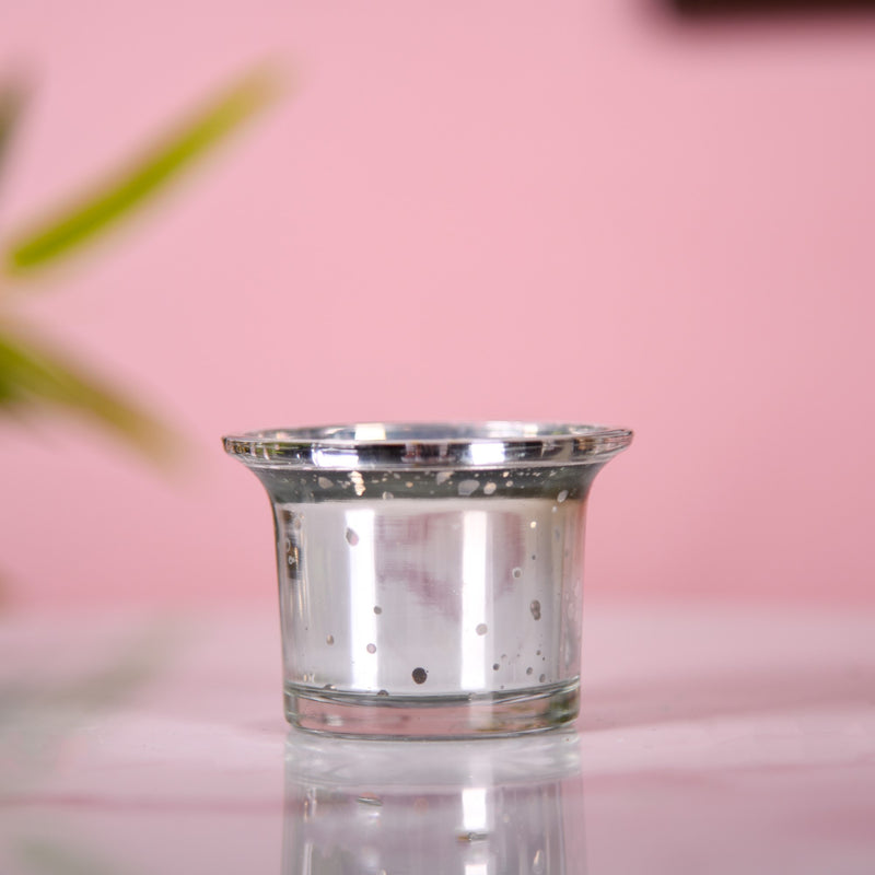 Shiny Tea Light Holder Set of 2