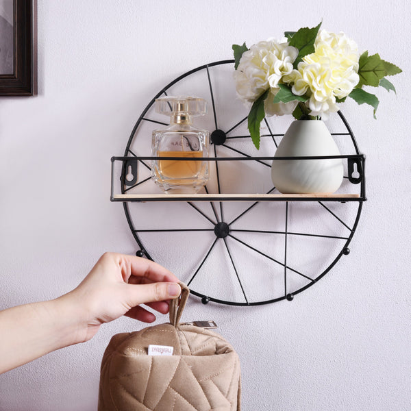 Round Shelf - Wall shelf and floating shelf | Shop wall decoration & home decoration items