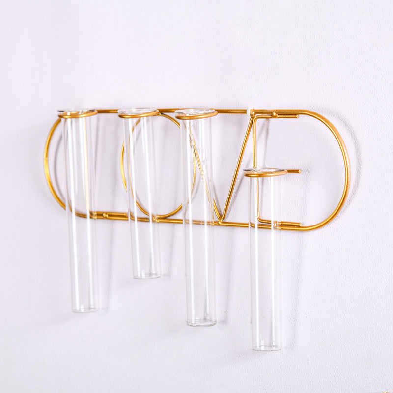 Metal Wall Planter - Flower vase for wall decoration/wall design | Living room decoration ideas