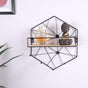 Hexagon Shelf - Wall shelf and floating shelf | Shop wall decoration & home decoration items