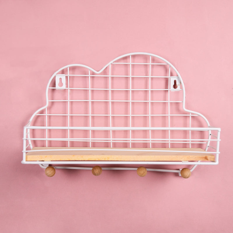Cloud Shelf - Wall shelf and floating shelf | Shop wall decoration & home decoration items