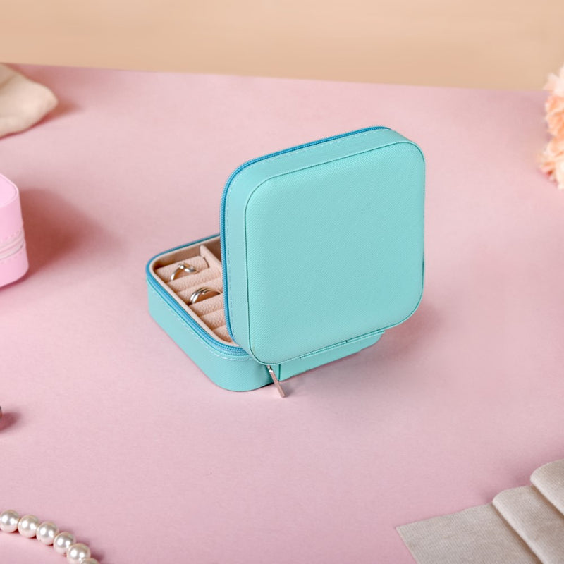 Mini Jewellery Storage Box Sea Green