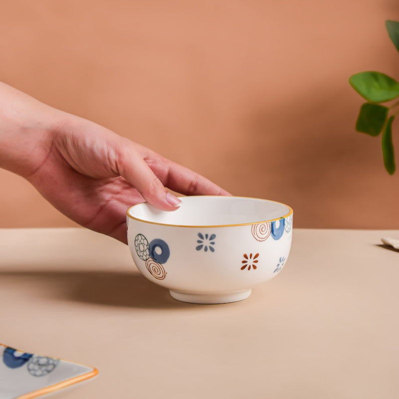 Feliz Side Bowl 200 ml - Bowl,ceramic bowl, snack bowls, curry bowl, popcorn bowls | Bowls for dining table & home decor