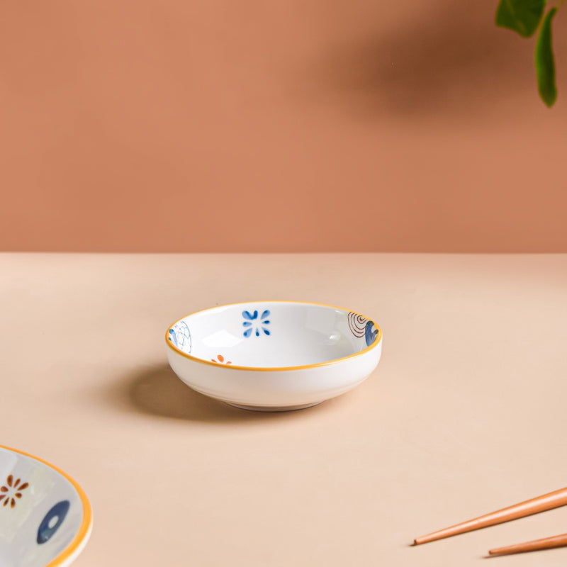 Feliz Dip Bowl - Dip bowls, mini bowls, ceramic dip bowls, small ceramic bowls