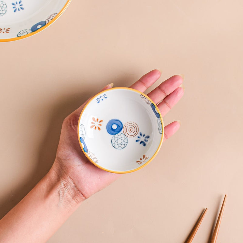 Feliz Dip Bowl - Dip bowls, mini bowls, ceramic dip bowls, small ceramic bowls