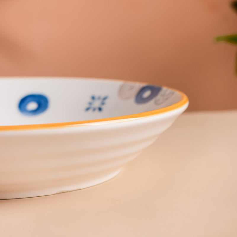 Feliz Deep Dish - Serving plate, pasta plate, lunch plate, deep plate | Plates for dining table & home decor