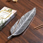 Antique Leaf Incense Holder With Mogra Incense Sticks